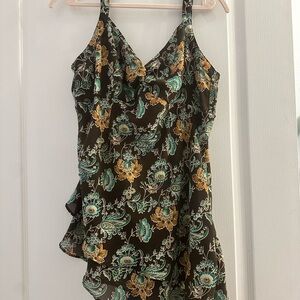 Floral Sleeveless Top